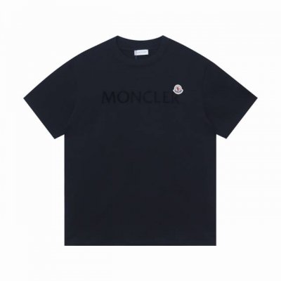 Moncler 蒙口 独家定制270克32支双纱滑爽棉 质感非常柔软舒服 100%区别市场的顶级面料 不缩水 不变形 不起球 搭配320克1*1螺纹 面料螺纹同