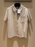 上新！ Louis V* 25早春新品 针织立体花针织短袖开衫 就两个字“高级”！面料舒服程度就是想一头钻进去 不想脱了！！咱们的原厂老渠道，纱线百分百保真！！