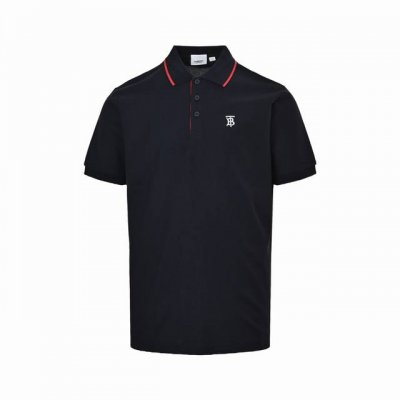 Burberry 巴宝莉 经典Tb刺绣polo短袖 精选珠地网眼布棉质面料打造，绣有专属标识图案。搭配尖领设计,开襟处点缀品牌标志性条纹，进口扁机订织。手工缝制