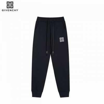 givenchy 纪梵希 24Ss前后绣花Logo长裤 纯棉高品质面料 特别手感 超级质感 舒适柔软透气 休闲宽松版型 潮流男女同款 长裤颜色 黑色码数 Xs