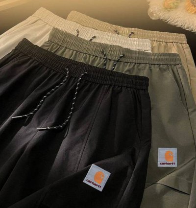 上新 Carhartt 卡哈特 Ss25夏季新品美式机能高街短裤冲锋五分裤,，经典百搭永不过时，绝佳出行穿搭必备百搭单品 3D立体雏形设计，非常规位侧缝线，走线