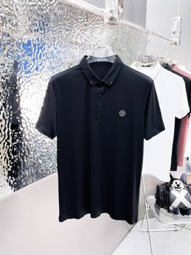 古驰 新品上市！2025Ss夏季新款字母Logo男士翻领Polo衫！经典商务男款，高端男装的天花板级别的商务男款！简约时尚大气不失优雅，单穿内搭体面过人，品质控