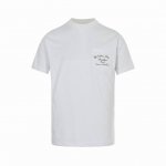 dior 迪奥 23Ss 口袋签名刺绣短袖 对色定染面料 刺绣工艺 提花扁机螺纹 圆领垂直版型 全套辅料配备采用100%棉面 料 多维度测试对比色差问题 调测最