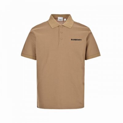 Burberry 巴宝莉 24Ss 胸口小标刺绣polo短袖 原版5500购入，定制定染 G珠地布，蜂窝明显。颜色按原版定染。绣有专属标识图案。搭配尖领设计,