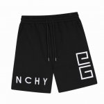 纪梵希 Givenchy 夏季新款 字母Logo刺绣休闲短裤五分裤 采用360克重大毛圈 上身质感十足 舒适贴肤 搭配Gvc Logo大刺绣 随性而不失格调 简