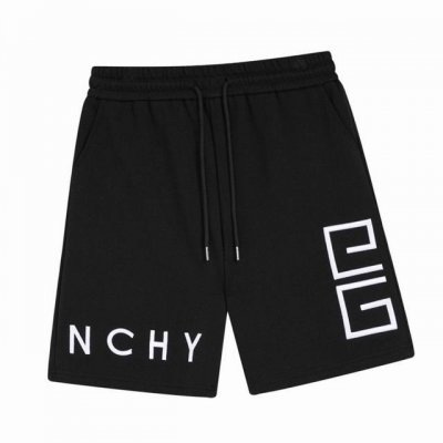 纪梵希 Givenchy 夏季新款 字母Logo刺绣休闲短裤五分裤 采用360克重大毛圈 上身质感十足 舒适贴肤 搭配Gvc Logo大刺绣 随性而不失格调 简