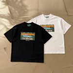 l.L.Bean×Beams山水风景印花短袖 517 Ll Bean是美国知名户外用品品牌 ，1912 年创立于缅因州弗里波特 Freeport, Maine
