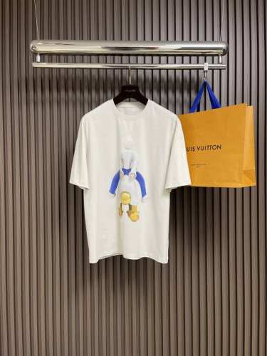 P230Loewe 2025Ss春夏Jewellery Acrobat 印花微阔圆领短袖T恤 他家的设计总能给人时尚的亮点 Jewellery Acrobat