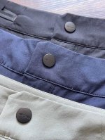 Arcteryx始祖鸟 Gamma Lightweight Short 9 纯色Logo刺绣系扣直筒夏季中腰休闲短裤 -面料: 采用Aequora Airper