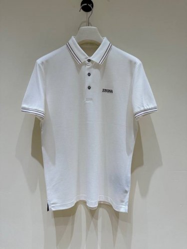 新品 Ez家男士商务休闲珠地棉短袖马球polo衫，顶级洋行渠道货，纯正血统品质，意大利原厂出品，25年春夏新款，高端一线王牌系列，完美口碑化产物！！ 细节精湛考