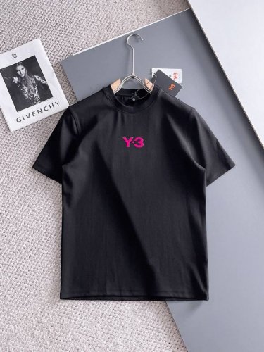 y3 纯棉最新顶级面料最高版本胸前标识刺绣图案经典Logo时尚简约潮流短袖 最顶级的品质专柜原单短袖 顶级制作工艺进口面料 专柜款独特设计 采用进口高端订制面料