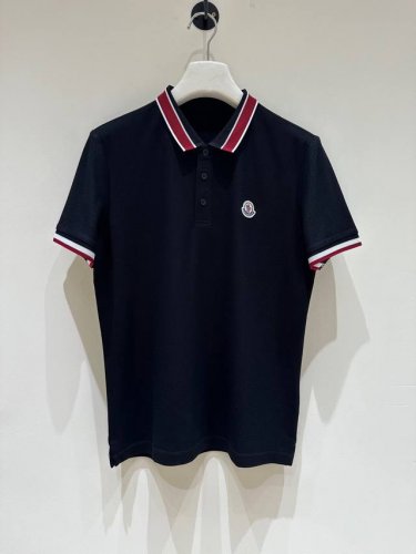 新品A16-Mon家高端男士时装款珠地棉翻领polo衫 顶级贸易公司货 白金级品相 25年春夏新品 独家售卖 客供高级进口成衣定织珠地面料 法国老牌工坊成衣工序
