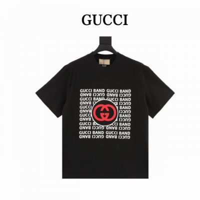 本地自取140 gucci 古驰 商标 双G印花短袖 尺码Xs-Xl