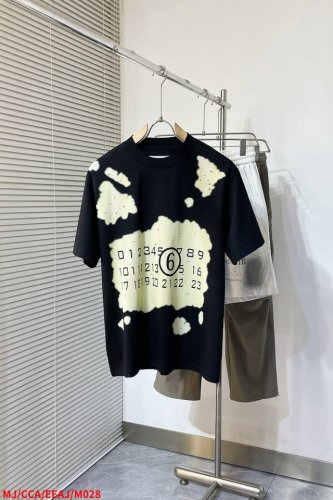 m028 Mjmm6 马吉拉 2025Ss春夏新款半袖 爆款定制纯棉面料 重工洗水，面料舒适质感 尺码：S-Xl