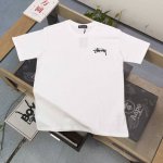 上新 款号：Tx351 2025新款Stussy斯图西Tough Gear蚊香字母图案Logo印花休闲情侣短袖T恤，轻奢高级，上身效果，绝绝子，采用250克纯棉