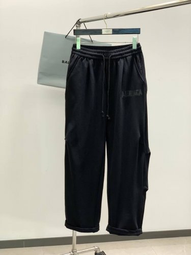 balenciaga 巴黎世家，2025春季最新品，专柜同步有售，原单狠货，时尚休闲裤，进口原版水洗弹力面料，舒适有弹性，顶级印花工艺字母图案Logo，原版五金