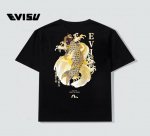 顶级版本 evisu 福神锦鲤图腾印花T恤 25Ss夏季新品 进口机器印花 色彩鲜明 颜色正 不脱落 不开胶 采用进口颜料 无甲醛 无异味 领口订制织带包边包条