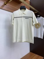 p280 蒙口 25Ss早春新款科技纤维混纺针织翻领Polo短袖，男士休闲短袖T恤针织衫！贸易公司渠道稀出，同步官网发售！穿着这款针织T恤，无论是漫步于都市的街