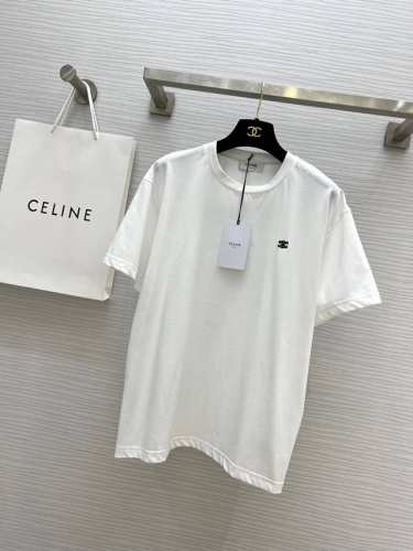 celin2Ss春夏新款 凯旋门刺绣 后背印花T恤 高品质定制 现货首发Size：S M L S码肩宽：50，胸围：104，衣长：64