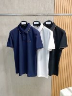开春新品 杰尼亚 2025Ss夏季新款字母Logo男士翻领Polo衫！经典商务男款，高端男装的天花板级别的商务男款！简约时尚大气不失优雅，单穿内搭体面过人，品质