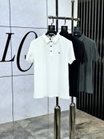 普拉达 Ss25春夏新款翻领polo衫 高品质珠地冰丝棉材质 雍容华贵的品牌风格 W客供进口面料 5做出来的衬衫也是版型垂顺挺括 并且还抗皱抗起球 贴身穿着也是
