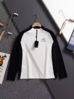 180 鸟Arc‘Teryx 始祖鸟训练服、半拉链打底衫 田径体育生速干训练服跑步健身运动弹力打底 螺纹半拉链长袖定制 螺纹半拉链设计，常规版型 三标齐全 采用