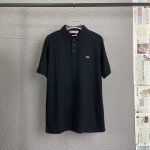 A84 levi's李维斯翻领polo衫 25款高版本 面料采用300克高密度纯棉 不变形 不缩水 三标齐全 男女同款 工艺 刺绣 颜色 黑 灰 尺码 M-2X