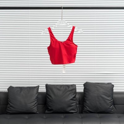 工厂p直供 Lululemon丨露露乐檬U型运动文胸 配色：中国红 尺码：2 4 6 8 10 12