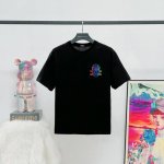 款号 K26 原版原标 2025新款克罗心Ch宝剑印花短袖 版型舒服 男女同款 采用250克纯棉材质 黑白色两色S-Xl