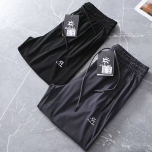 跑量！ 收口版 2025款Kailas凯乐石夏季冰丝弹力速干收口长裤 颜色：黑色 灰色 尺码M-3Xl 此款裤子非常百搭，弹力腰围，加宽加厚腰头！收口设计！ 3