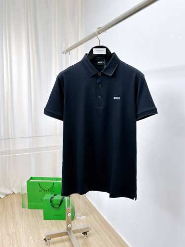 开春新品 Boss 2025Ss夏季新款字母Logo男士翻领polo衫！经典商务男款，高端男装的天花板级别的商务男款！简约时尚大气不失优雅，单穿内搭体面过人，品