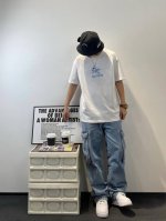 ayc'teryx 始祖鸟新款经典大鸟Logo短袖T恤，男女休闲小鸟字母拉浆印花高端面料，重磅面料， 男女同款～ 颜色：黑色 白色 尺码：S～3Xl