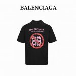balenciaga 巴黎世家 24Ss 双B禁止通行印花短袖 标准数码直喷印花技术 纯棉柔软面料 对色定染面料 超精细平网印花工艺 潮流感十足 定染纯棉面料