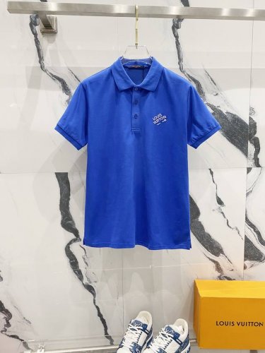 Louis Vuitton 路易威登 翻领polo衫 小标刺绣字母Logo别针标识 官方同步 商务首选 时尚个性 百搭潮流 纯原品质 原版面料 吊牌 领标 水洗