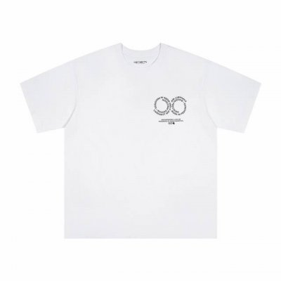 225# 现货发售 Carhartt Wip 卡哈特 25Ss官网圆圈大印花男女同款 颜色：黑 白 码数：S M L Xl 面料：潮牌双纱260克