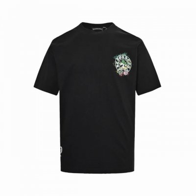 Chrome Hearts 克罗心 25Ss 彩色马蹄十字架发泡印花短袖 厚实有型，购入原版开模打造，全套定制辅料，所有细节完美还原 定织定染260G纯棉双纱紧