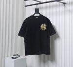 Balenciaga 巴黎世家 手绘双B印花短袖 新款 涂鸦大Logo短袖T恤 采用涂鸦工艺技术，纯棉柔软面料，对色定染面料 潮流感十足，定染纯棉面料，Os版型