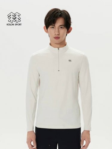品名: 可隆男款半拉链打底衫 报单请注意这是男款，本店也有女款！注意刺绣Logo标志，24Ss官网新款可隆 柜子同步：亲肤舒适易于打理！非常的简洁大气！任何人任