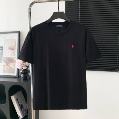 款号：W808 P90 拉夫劳伦刺绣短袖 logo标识精致 原版面料 官方同款 短袖T恤 定制280克同缸染纯棉双纱面料 手感非常舒服 春夏砖柜同步 时尚又个性