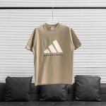 工厂p直供 Adidas丨阿迪达斯Basketball篮球运动短袖T恤 配色：卡其圆领 尺码：Xs-Xl