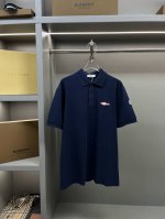 Moncler 蒙口 鲨鱼标识贴片新款polo衫 原版面料 官方同款 采用210克纯棉珠地面料 定制 同缸染面料 手感非常舒服爽滑 版型挺阔有型 一线品牌代工厂