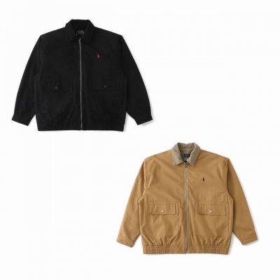 Ralph Lauren 拉夫劳伦 25春季新款工装夹克外套 购入原版打样，版型立体有型，采用多功能口袋设计，英伦复古风 简约不失格调 胸前小马刺绣饱满精致，复