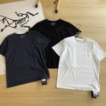 主图 品质好货Arc'teryx 始祖鸟夏季小Logo刺绣冰丝速干透气短袖T恤 采用新品冰丝速干面料，不褪色不变形不缩水手感超级柔软 ，超适合夏天，柔软光滑 上