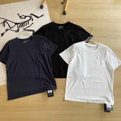 主图 品质好货Arc'teryx 始祖鸟夏季小Logo刺绣冰丝速干透气短袖T恤 采用新品冰丝速干面料，不褪色不变形不缩水手感超级柔软 ，超适合夏天，柔软光滑 上
