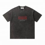 p70#M710 洗水做旧马吉拉25Ssmaison Margiela/字母印花Logot恤短袖 春夏新款男女同款短袖，同步发售简约大方，从容百搭，档次极高，完