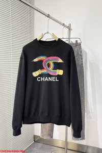 J964 Chchanel香奈儿 25开春新款卫衣 字母印花 香奈儿圆领卫衣 大落肩款 原版面料 官方同款 400克双股大毛圈面料同缸染面料 手感非常舒服 春夏