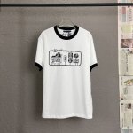 A93 Louis Vuitton路易威登Lv 25新款 罗纹采用撞白工艺染色，前幅采用八爪机丝网台板印花，印花材料采用水溶性胶浆，前后幅刺绣采用日本进口田岛绣