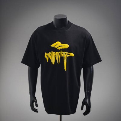 Balenciaga巴黎世家 Blcg 3M新款Logo溶解字母短袖T恤 颜色：黑色 白色 码数：S-Xl