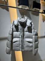 moncler ，宋茜同款，双标，织带款羽绒的、男女同款，灰白色、黑色 1-5