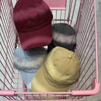 洗水渐变棒球帽